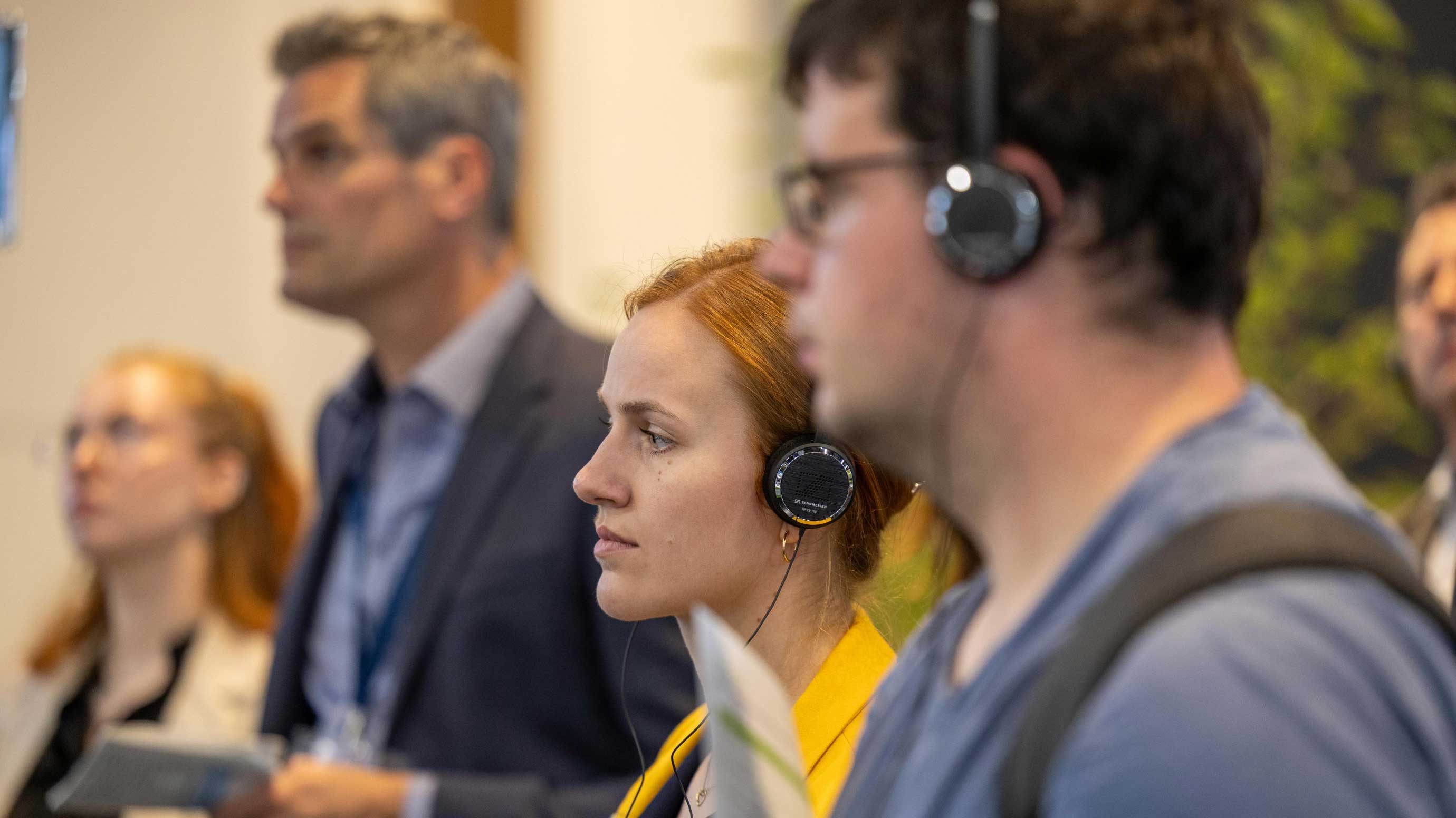 Teilnehmer der Guided Tours